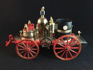 Vintage 1972 " The Mississippi 1869 " Horse - Drawn Fire Engine Am Radio By Waco
