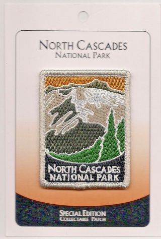 North Cascades National Park Souvenir Patch Special Edition Traveler Series