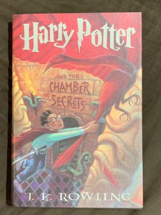 Harry Potter And The Chamber Of Secrets Hardcover Book 1999