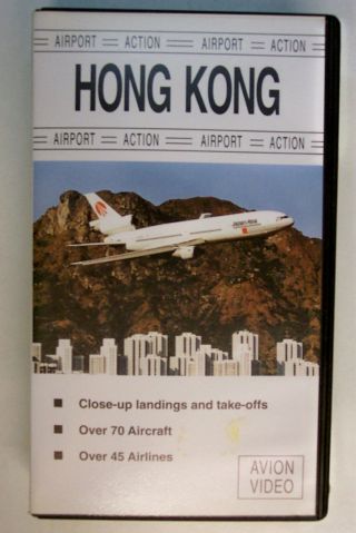 Airport Action - Hong Konk Kai Tak (avion Vhs)