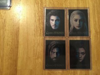 Game Of Thrones Season 3 Gallery Cards Pc1 - 12 Card Set