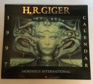H.  R.  Giger Calendar 1997 Calendar Of The Fantastique Fantasy Horror Alien