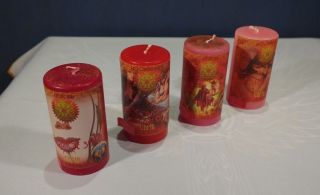 Set Candles Wicca Magic - Magic Of Love