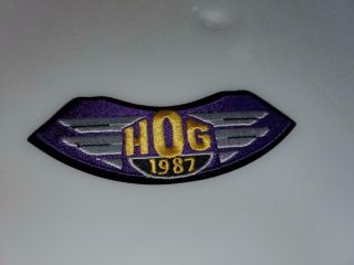 Harley Owners Group Hog Patch 1987