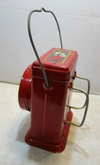 Vintage Delta Bird Electric Lantern Company Tin Lantern KK160 4