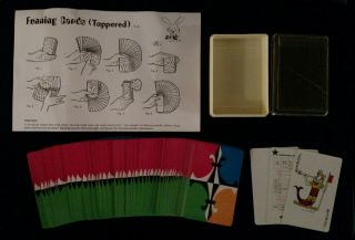 VINTAGE TENYO MAGIC (T - 41) FANNING OR MANIPULATION DECK OF PLAYING CARDS - 1971 2