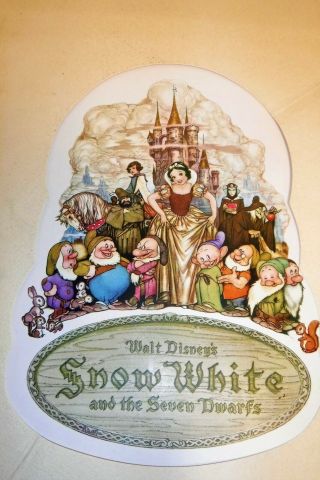 1937 Snow White And Seven Dwarfs Carthay Circle Theater Premier Program