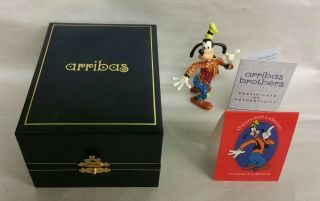 Retired Disney Arribas Bros Crystal Goofy Limited Edition 1101