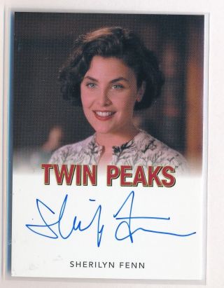 2018 Twin Peaks On Card Auto Autograph Classic Sherilyn Fenn As Audrey Horne
