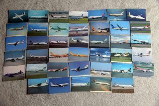 40 Bargain Aircraft Postcards