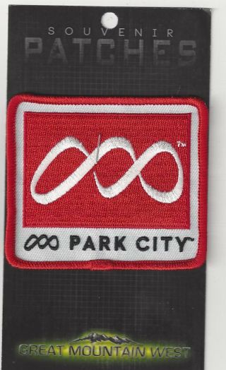 Park City Utah Souvenir Logo Patch