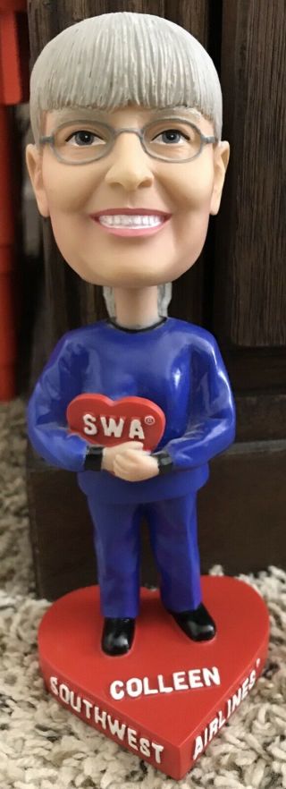 Southwest Airlines Swa Colleen Barrett Bobblehead Collectable