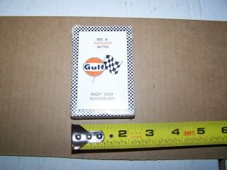 Vintage Gulf Oil Company,  Indianapolis 500 Playing Cards