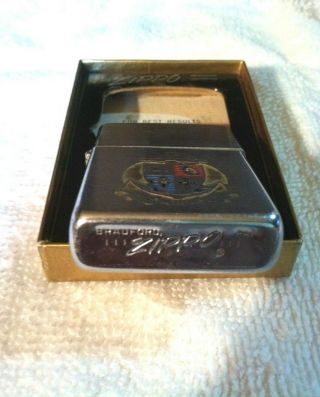 Vintage Zippo Lighter 1968 Military " Operation Deep Freeze " Engraved Ghraphic