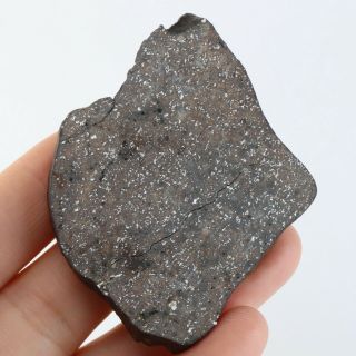 35g Rare chondrite meteorite crust Meteorit Chondrit slice QL A3075 2
