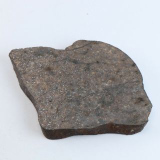 35g Rare chondrite meteorite crust Meteorit Chondrit slice QL A3075 5