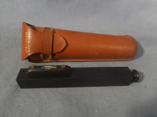 Dietzgen Hand Held Surveyor’s Tool Sight Level With Leather Case