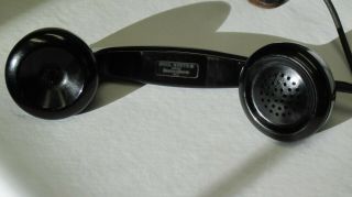 Vintage non - dial DESK TELEPHONE with all its parts 2