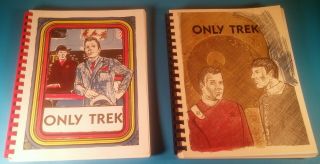 2 Only Trek Star Trek Fanzines 1 - 2