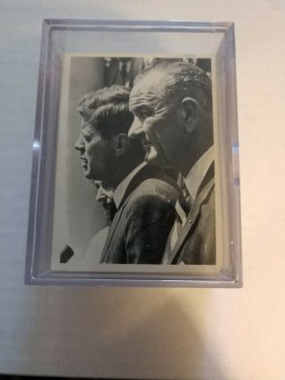 Jfk 1964 Complete 77 Trading Card Set Made By Topps,  Cards In Vg