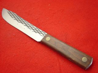 Queen Cutlery Usa Made 10 - 1/2 " Full Tang Kitchen Butcher Knife