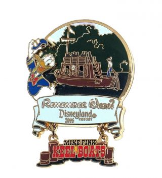 Le 750 Disney Pin✿ Classic Donald Duck Remember When Keel Boats Surprise Release