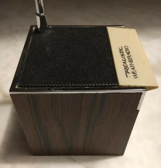 Vintage Radio Shack Realistic Model 12 - 181A Cube Weather Radio 4