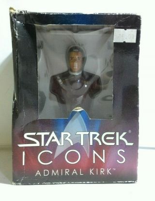 Diamond Select Toys Star Trek Icons: The Wrath Khan: Admiral Kirk Bust