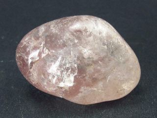 Rare Polished Lithium Quartz Crystal From Brazil 14.  7 Grams - 1.  2 "