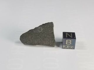 Nwa 8737 Carbonaceous Chondrite Co 3.  0 Morocco 2.  43 Gram Slice