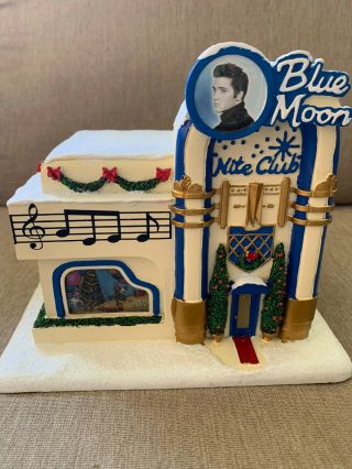 Hawthorne Village Elvis Presley Blue Moon Nite Club Rock & Roll Holiday Village