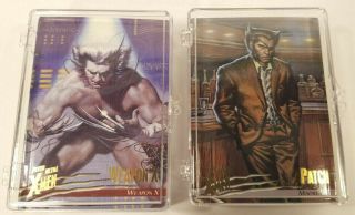 1996 Fleer Skybox X - Men Wolverine Complete 100 Card Base Set