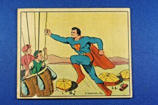 1940 Superman Gum,  Inc.  - 25 - Trapped In The Air -