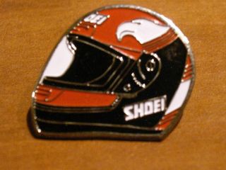 Motorcycle Pin - Helmet Shoei Kenny Roberts