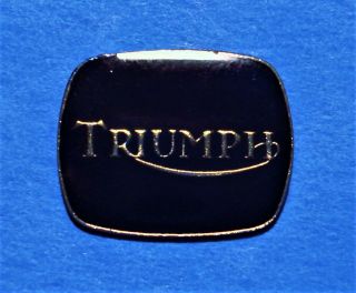 Motorcycle - Triumph Logo - Vintage Lapel Pin - Hat & Vest Pin - Pinback
