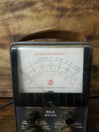 Vintage Analog Meter Display for RCA WV - 77A 