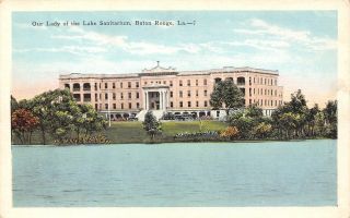 Baton Rouge La Lady - Of - The - Lake Catholic Sanitarium Nursing School C1924
