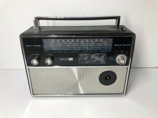 Vintage Philco Transistor Radio Ford Solid State Multi Band
