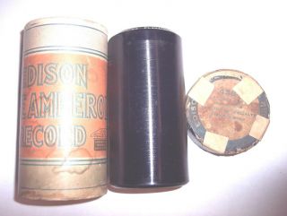 Edison Phonograph 4m Record Ob/lid 4584,  " Flanagan And His Motor Car ",  Porter