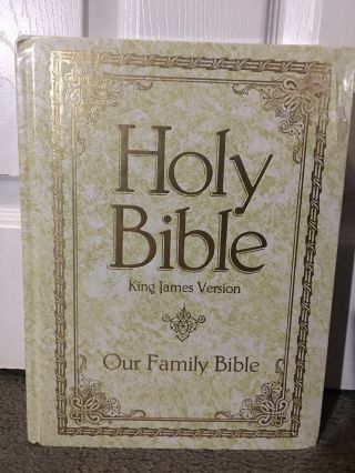 Holy Bible King James Version Our Family Bible Regency Classic Bible