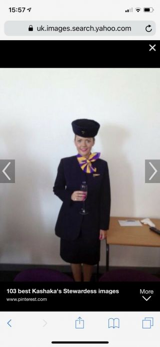 Monarch Airlines Female Cabin Crew Uniform Hat