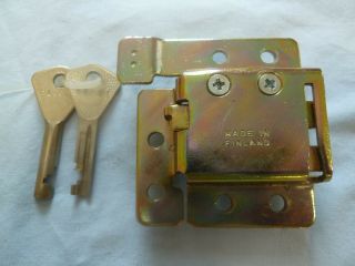 Abloy Lower Lock with 2 keys for GTE Palco Quadrum Payphones Payphone Pay Phone 2