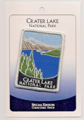 Crater Lake National Park Souvenir Patch Special Edition Traveler Series