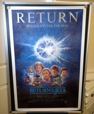 Star Wars Return Of The Jedi One Vintage Rolled Movie Poster 27x41 Wow