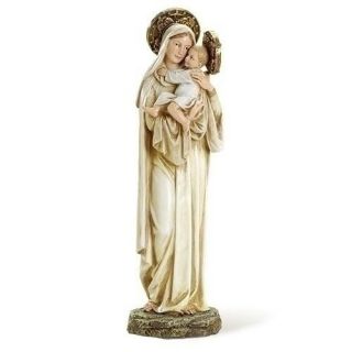 10 " Mater Amabilis Mother Most Lovable Virgin Mary Child Jesus Halo Statue
