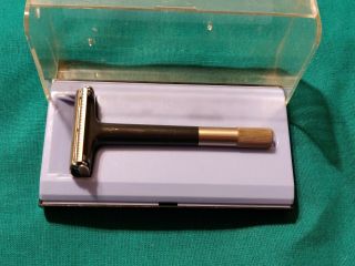 Rare Wilkinson Sword Sticky Safety Razor Vintage Boxed Complete
