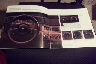 1988 Ford Mustang GT LX Dealer Showroom Brochure 4