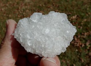 , RARE,  GLASSY,  CLEAR SPARKLING CALCITE CRYSTALS,  NCHWANING II MINE 2