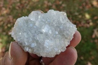 , RARE,  GLASSY,  CLEAR SPARKLING CALCITE CRYSTALS,  NCHWANING II MINE 4