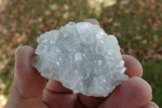 , RARE,  GLASSY,  CLEAR SPARKLING CALCITE CRYSTALS,  NCHWANING II MINE 6